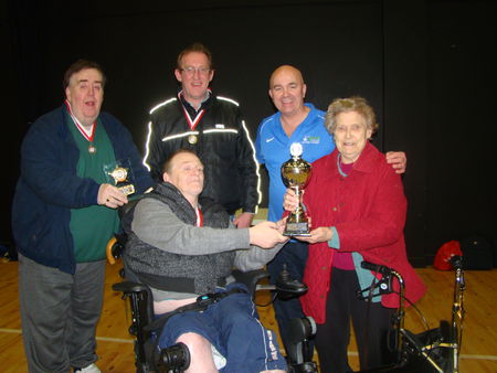 Jigsaw NI team win the first ever  Andy Ross Boccia tournament
