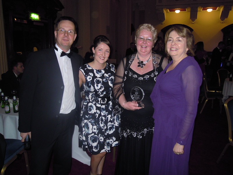 Lynda Groves Jigsaw NI Swimming coach wins prestigious Award in